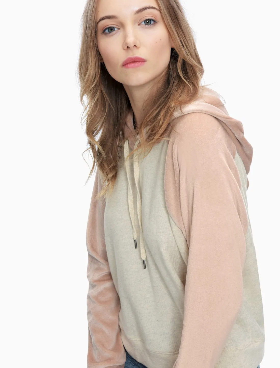 Splendid - Cropped Hoodie