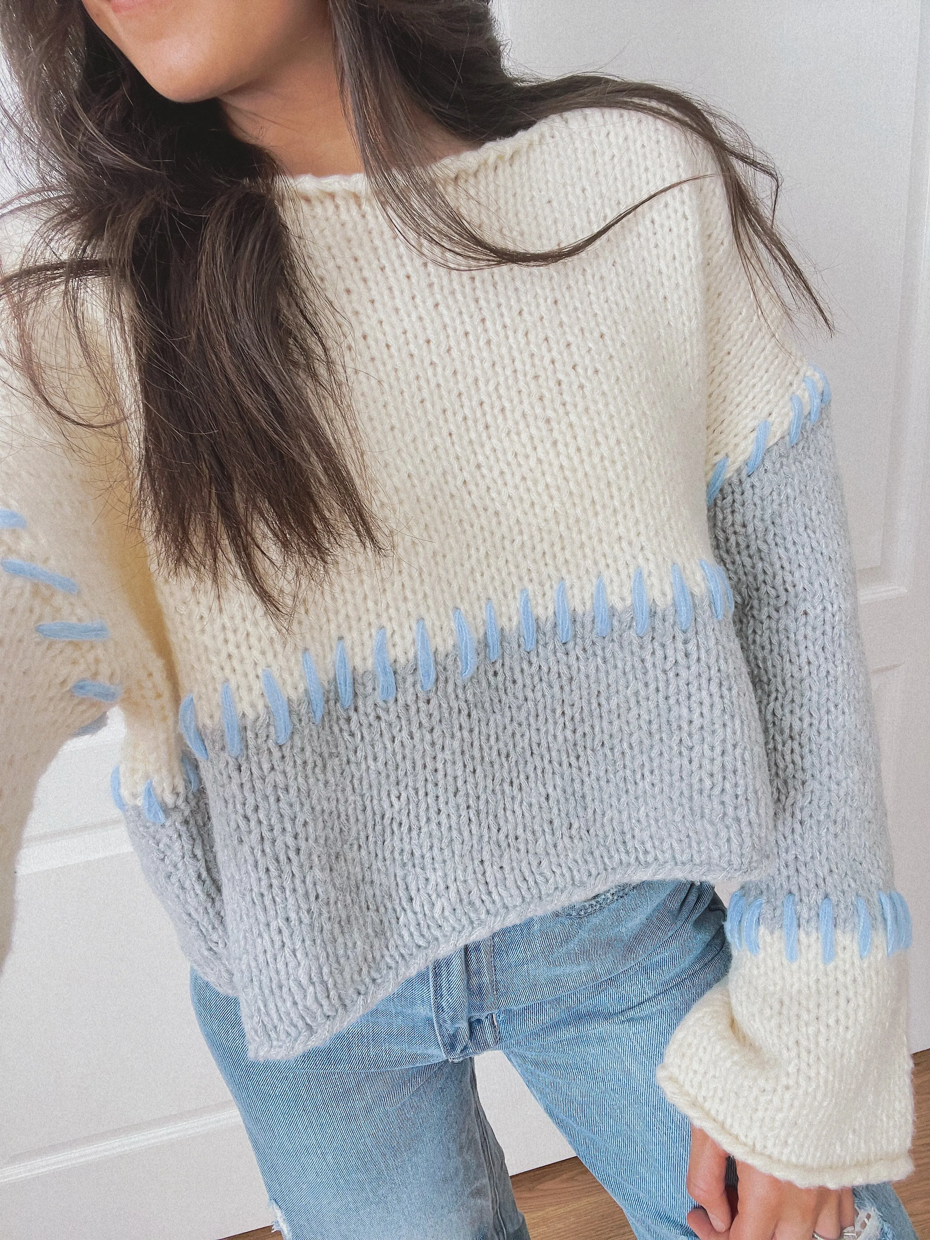 Stella Stitch Knit Sweater