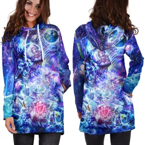 Transcension Womens Hoodie Dress | Cameron Gray