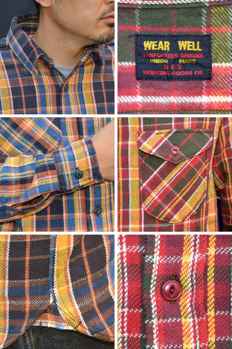 UES "502452" HEAVY FLANNEL SHIRTS